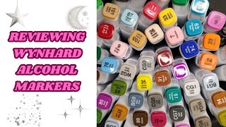 REVIEWING WYNHARD ALCOHOL MARKERS ❤|| #review #alcoholmarkers