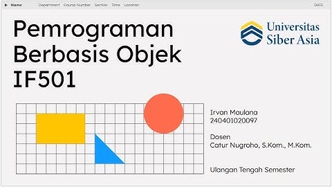 INHERITANCE PADA PEMROGRAMAN BERBASIS OBJEK