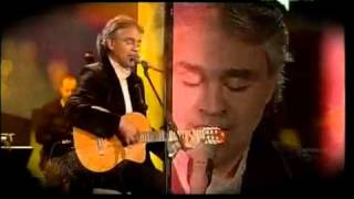 Video thumbnail of "Andrea Bocelli - La canzone dell'amore perduto"