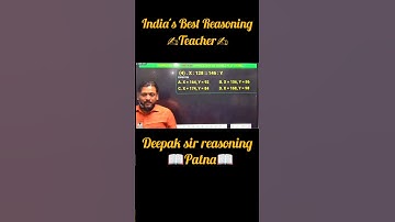 Deepak sir Patna#rrbgroupd #ntpc #deepaksirreasoning #rrb