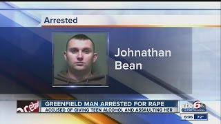 Greenfield man arrested on rape charge