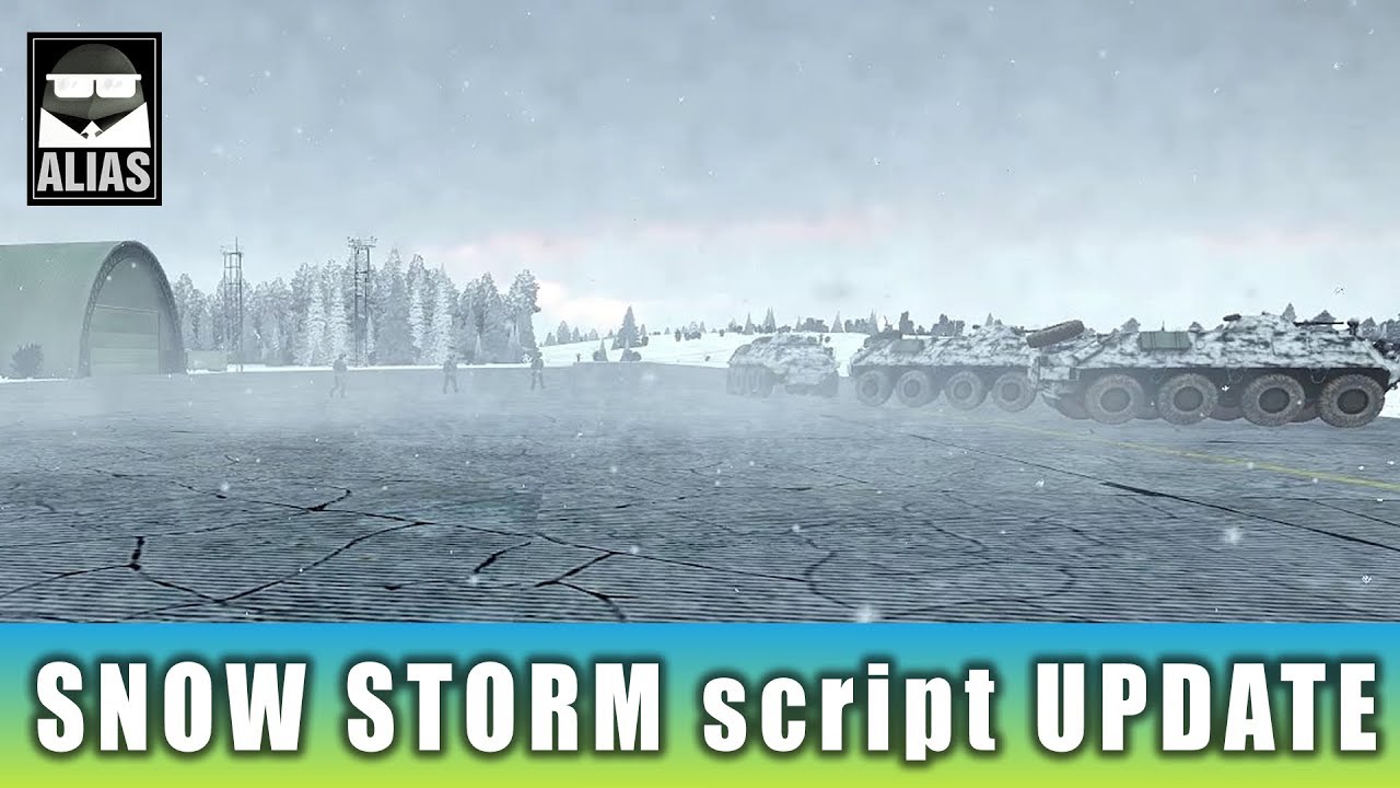 SnowStorm Script update Arma 3 YouTube