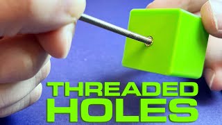 Threaded Holes & Inserts | Design for Mass Production 3D Printing