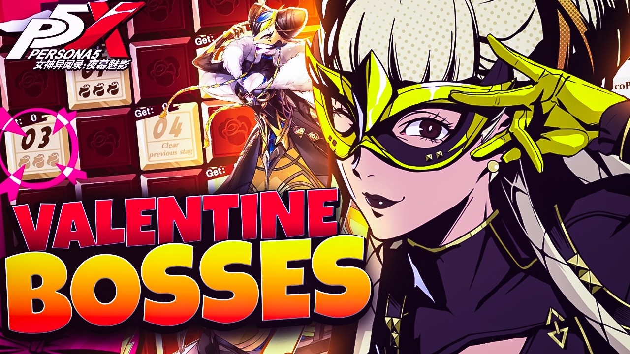 NEW VALENTINES UPDATE IS UP! BOSS BATTLES ARE HERE! FULL PLAYTHROUGH | PERSONA 5: THE PHANTOM X