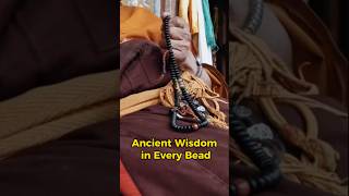 Ancient Wisdom in Every Bead.#Buddha#mala#EnergyHealing#Spirituality#pray#shorts
