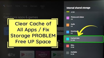 ONIDA Android TV : How to Clear Cache of All Apps | Fix Storage PROBLEM Free UP Space
