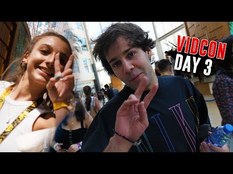 Meeting David Dobrik & Emma Chamberlain at Vidcon 2019 (DAY 3)