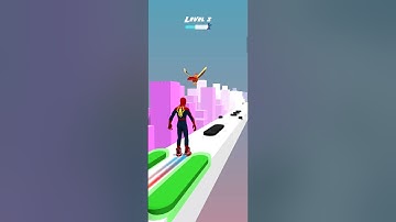 The spiderman🕸️😂 Skater Stacker #shorts #gameplay