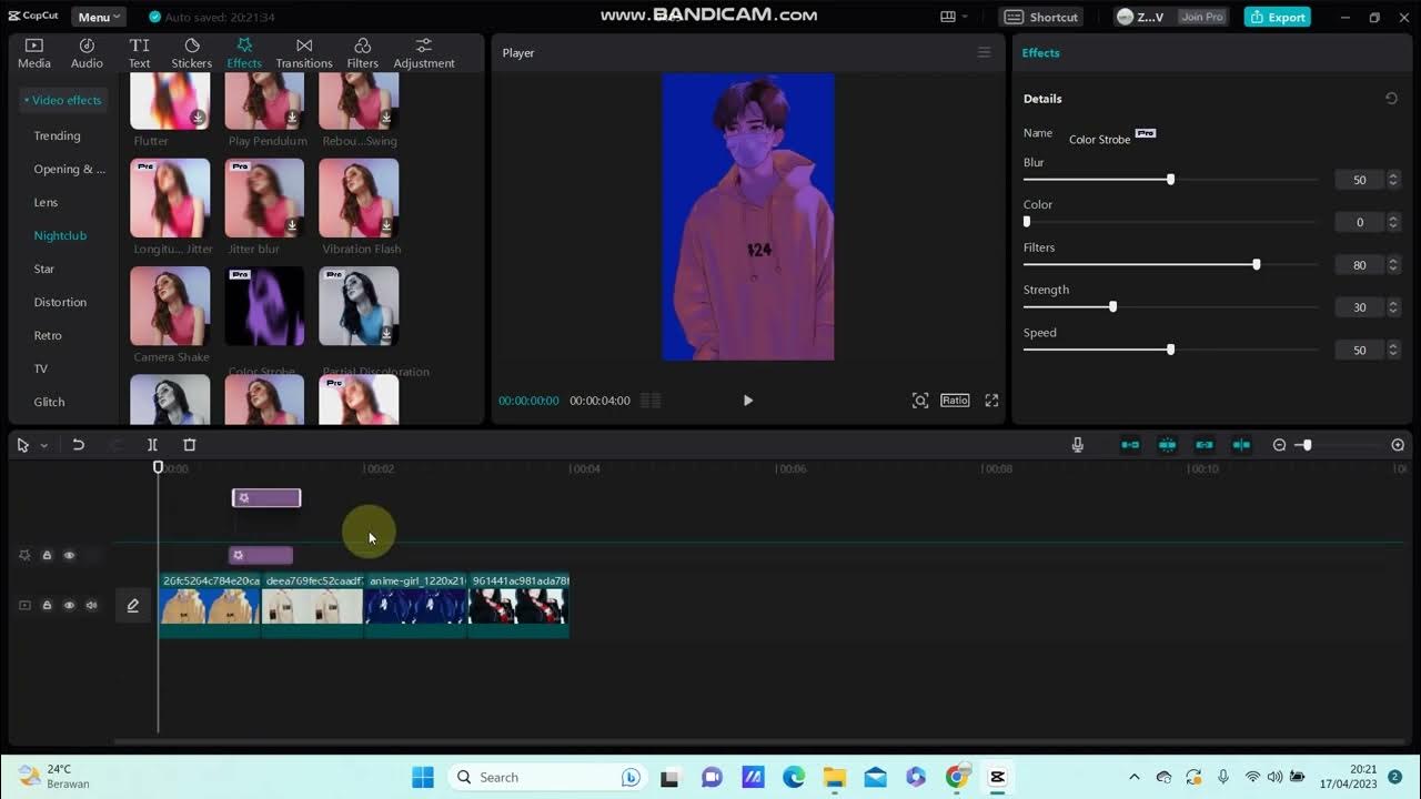 [HOW TO CREATE A COOL STROBE EFFECT WITH CAPCUT?] StepbyStep Tutorial