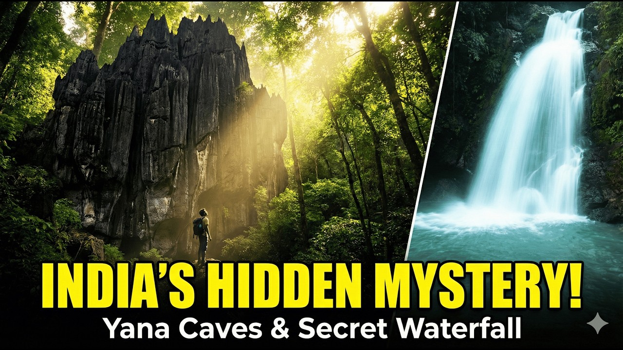 Yana Caves & Vibhuti Waterfall | Karnataka’s Hidden Wonder | Cinematic Travel Film
