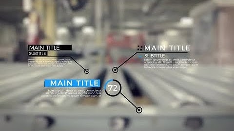 Call Outs Titles Pack Motion Graphics Templates