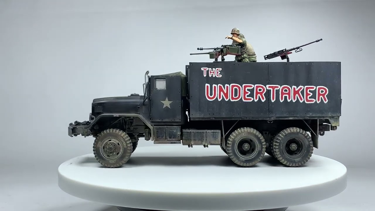PreSale US Army M54 Gun Truck /w 03 Crews Vietnam war 