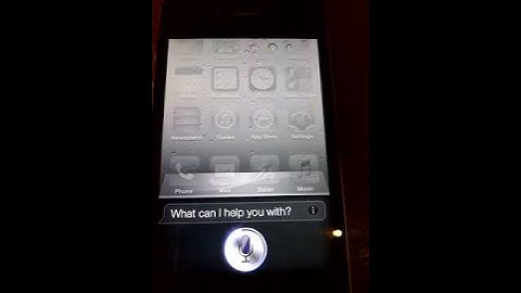 iPhone 4S Siri-Square root of 99