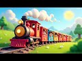 Rail Aayi Rail Aayi| 🚂 छुक-छुक करती रेल | Fun Train Rhymes for Kids - Rail Aayi Rail Aayi