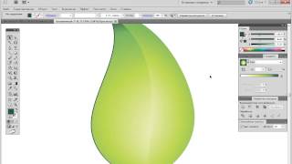 Уроки Adobe llustrator Как нарисовать листок Уроки Adobe llustrator Как нарисовать листок