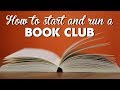 How to start and run a book club  a thousand words