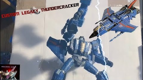 CUSTOM LEGACY THUNDERCRACKER (Transformers Custom Showcase)