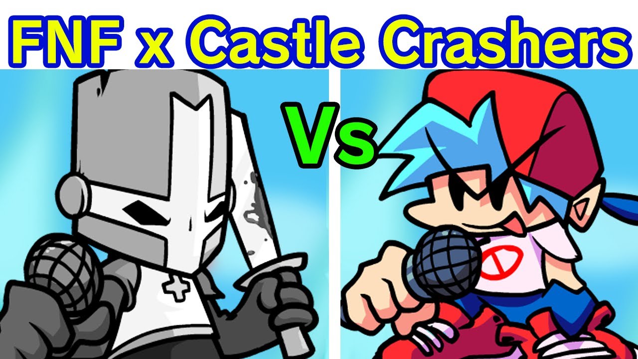 FNF X Castle Crashers: Crashing - Play FNF X Castle Crashers