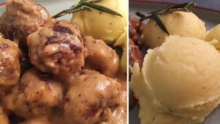 كرات اللحم السويدية - المطبخ السويدي | Swedish Meatballs - Swedish Cuisine