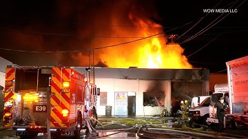 Commercial Structure Fire Panorama City