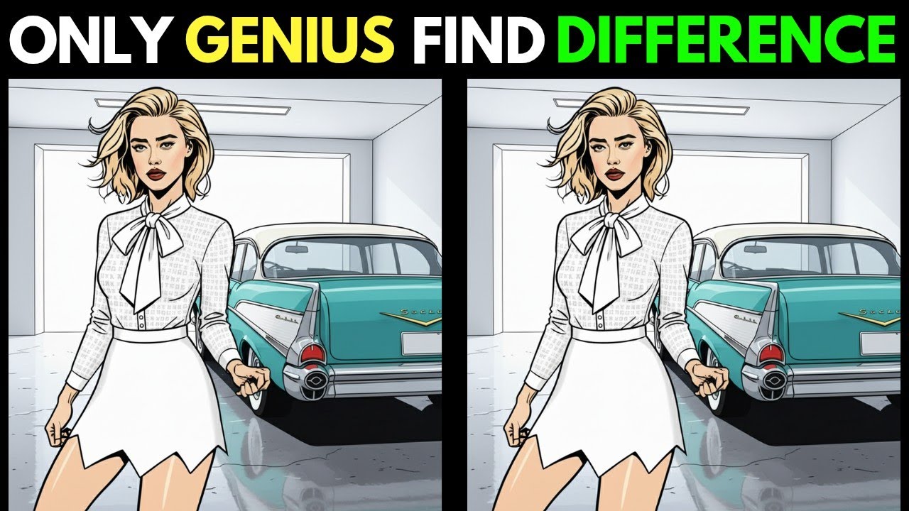Spot The Difference Video: Can You Find Them All? [ Find The Difference ...