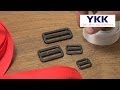 YKK® Tri-Bar Adjustable Webbing Slider Demo