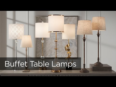 What Is A Buffet Table Lamp