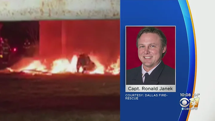 Dallas Firefighter Injured From Falling Debris Rel...