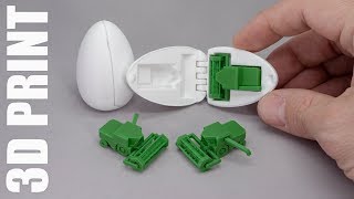 3D Printable Surprise Egg #11 - Tiny Harvester