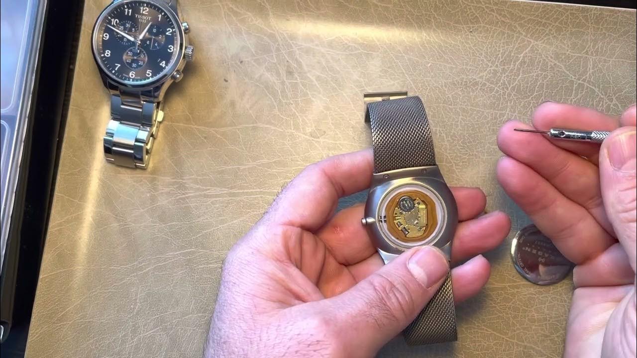 Skagen battery changing 1 YouTube