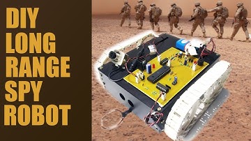 How To Make Long Range Spy Robot with Metal Detection Project