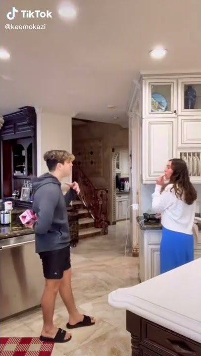 KEEMO KAZI ASKING HIS SISTER IF SHE WANNA KISS…😳#shorts #keemokazi
