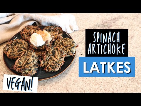 Easy Vegan Potato Pancakes - Oil Free Latkes!