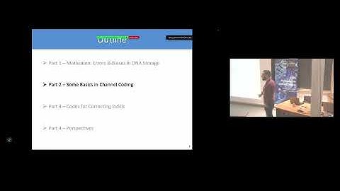 Channel Coding for DNA Data Storage - Serge Kas Hanna