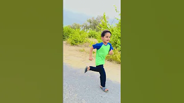 Running 🏃‍♂️ #ytshorts #shorts #kids #satisfaya