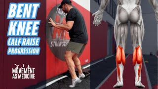 Bent Knee Calf Raise Progression
Bent Knee Calf Raises are a great tool to build strength and tolerance in the calf (specifically soleus), lower leg and foot.
Start with Bilateral Isometrics and progressively move towards unilateral active reps.
Bilateral ISO - Bilateral Active - Unilateral ISO - Unilateral Active Bent Knee Calf Raise Progression