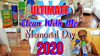 ULTIMATE CLEAN WITH ME 2020 |  Mopping My Floors and Tackling Both Bathrooms | ULTIMATE CLAN WITH ME