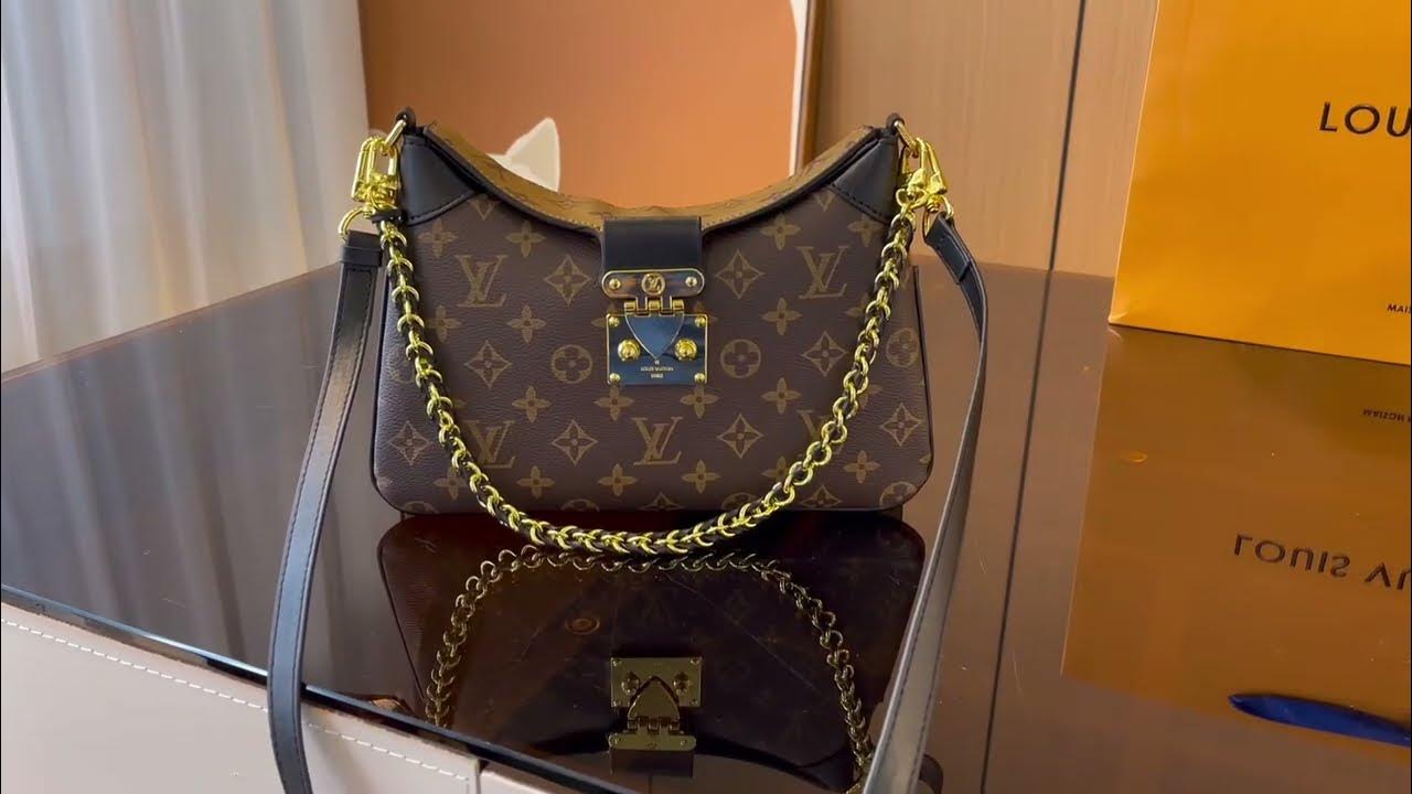 LV/Louis Vuitton Twinny Presbyopia Chain Horn Handbag 