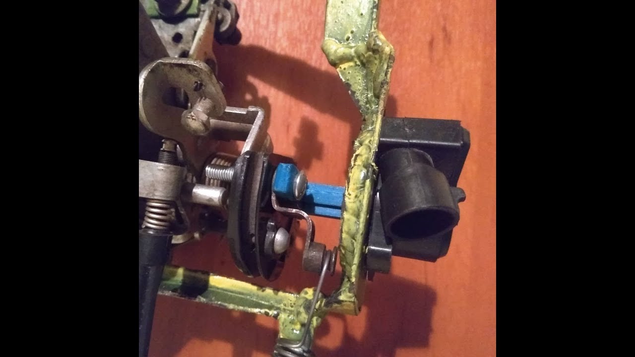 Установка датчик положения дроссельной заслонки на СОЛЕКС # ...