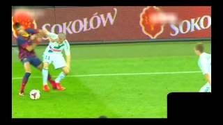 Neymar vs Lechia Gdansk (FC Barcelona Debut + Highlights)