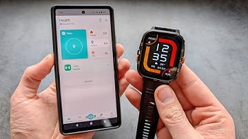 How to Use KT71 SmartWatch - Setup & Pair with Phone ( Android & iOS iPhone ) H23 HryFine app