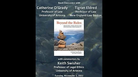 Book Talk with Catherine Gage O'Grady and Tigran E...