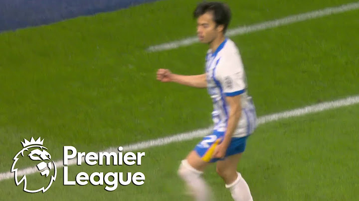 Kaoru Mitoma brings Brighton level at 2-2 against Liverpool | Premier League | NBC Sports