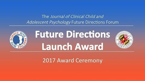 Recognizing The Achievements of Our Trainees (Andres De Los Reyes, Ph.D.)