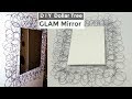 DIY Dollar Tree Mirror GLAM NEW 2018 (Home Decor)