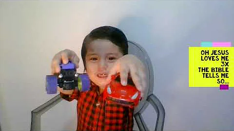 TWO YEAR OLD SINGING  Jesus Loves Me - Zion Joel C...