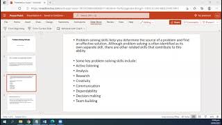 Soft Skill- Problem Solving Attitude