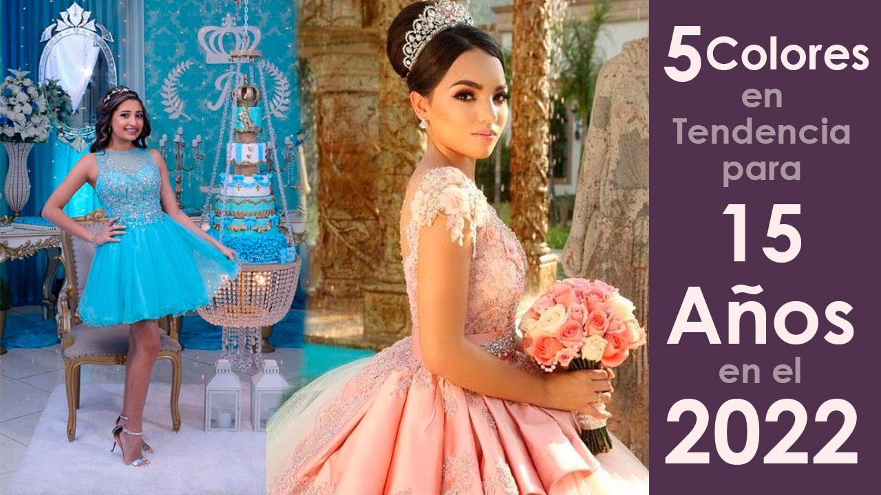 Los colores ideales para una Quinceañera de verano