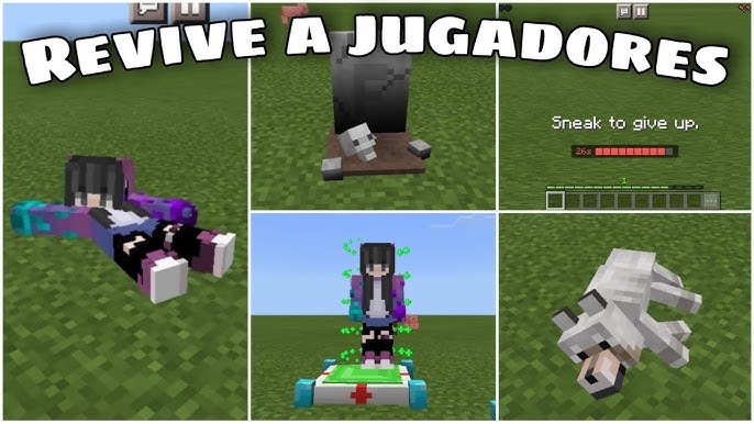 ADDON de REVIVIR para MINECRAFT PE 1.18 * REVIVE PLAYER MOD * MODS