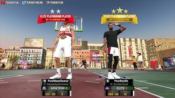 90 OVR SHARPSHOOTING SHOT CREATOR VS 90 OVR PURE POINT FORWARD NBA2K19 MYCAREER VS PARK PLAYERS!